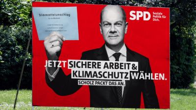 Továbbra is Olaf Scholz vezet a kancellárjelöltek között