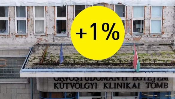Add az egészségügynek az adód 1 százalékát!